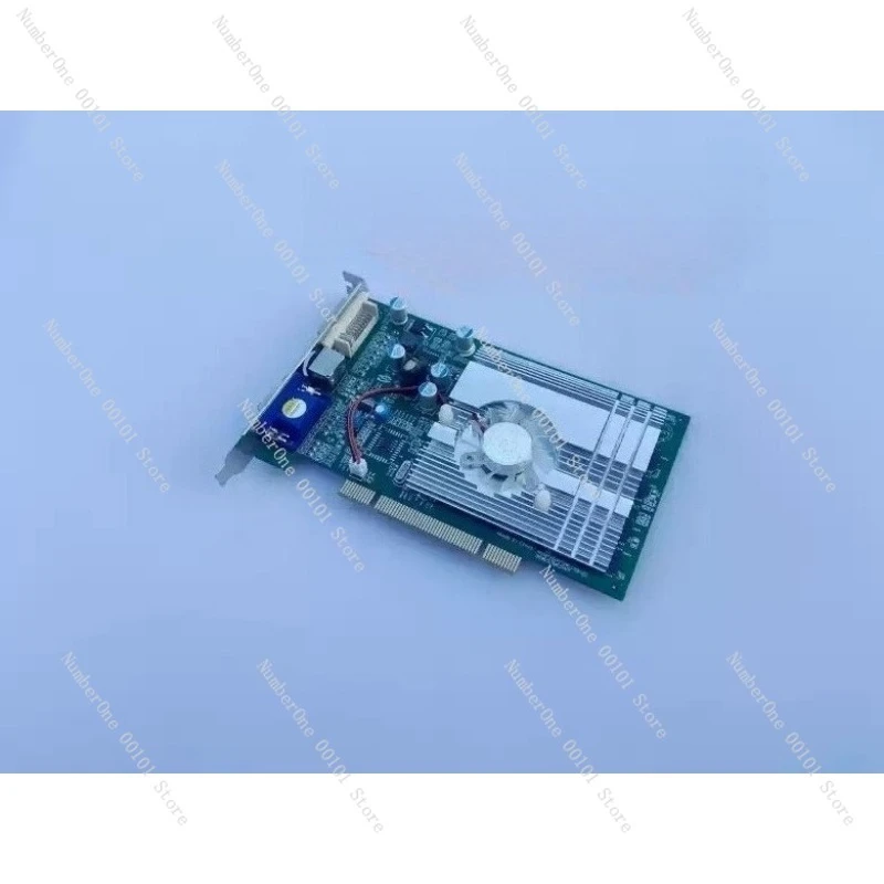 90% New Traditional PCI Graphics Card GF 5200 128MB DVI VGA Video Card