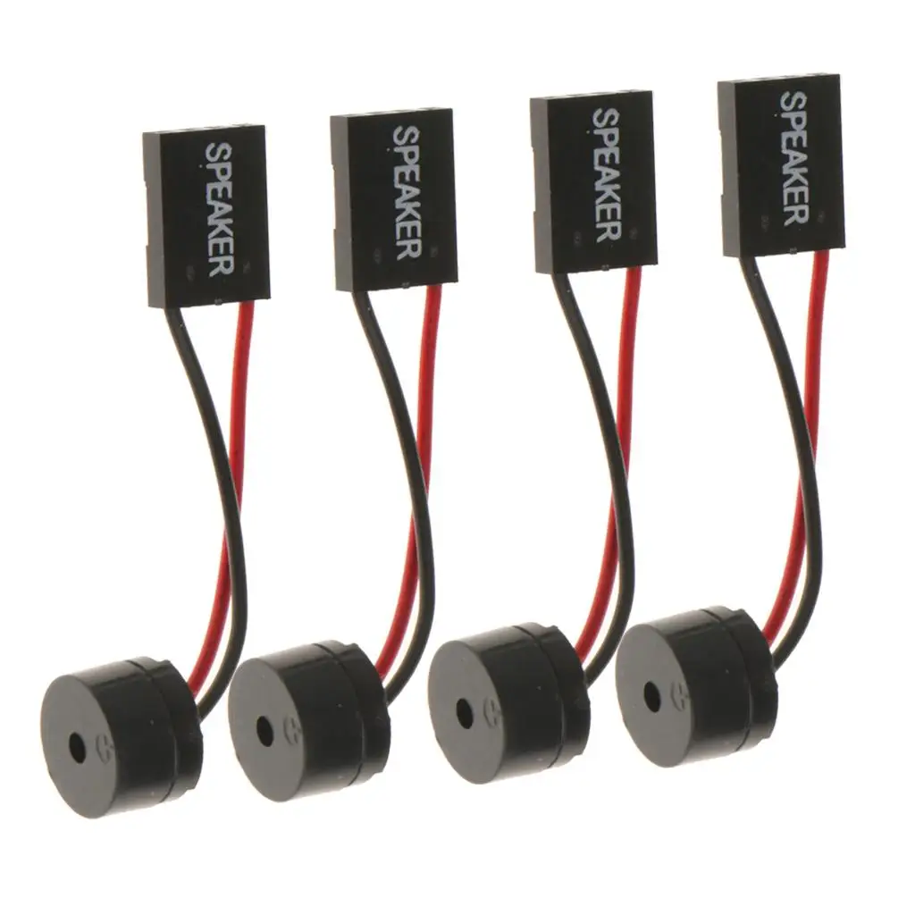 Computer Case Buzzer Beeper Copper 6 Cm Internal Speaker Alarm Beep Code Diagnostic for PC Startup Testing