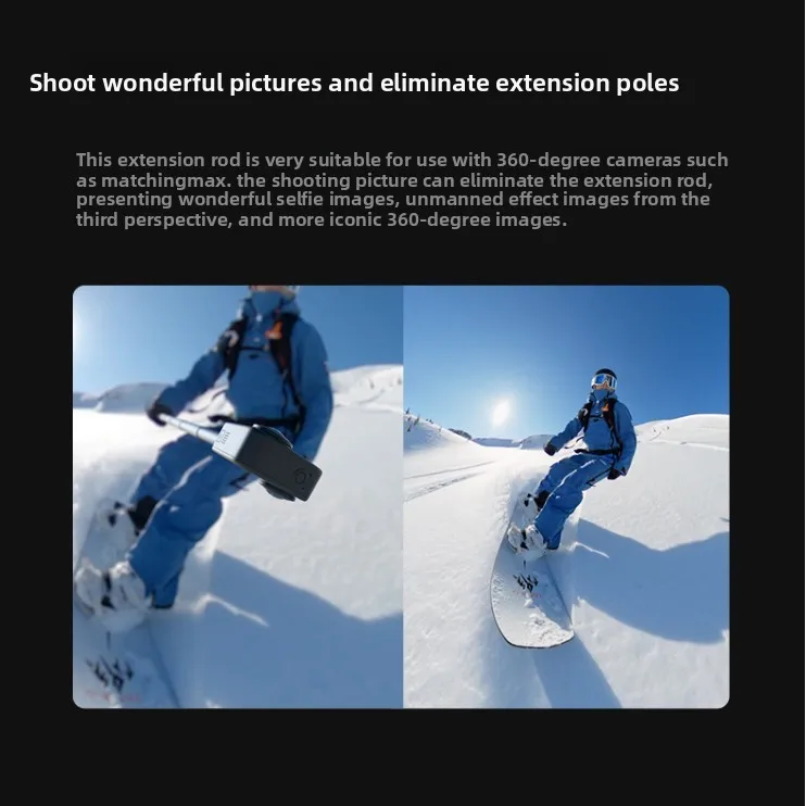 Palo Selfie extendido MAX360 grados panorámico