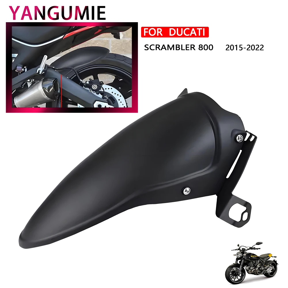 

For ducati scrambler 800 2015 2016 2017 2018 2019 2020 2021 2022 Rear splash guard mudguard dustproof, waterproof and sand proof
