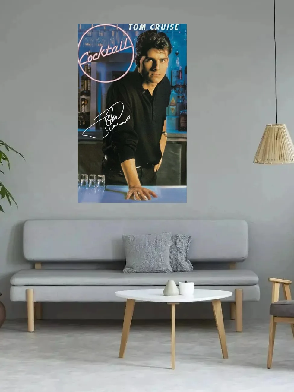 TOM CRUISE Signed Autograph PHOTO, Art Picture Print Silk Poster,Home Wall Decor