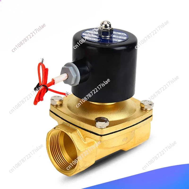 W all copper solenoid valve normally closed water valve