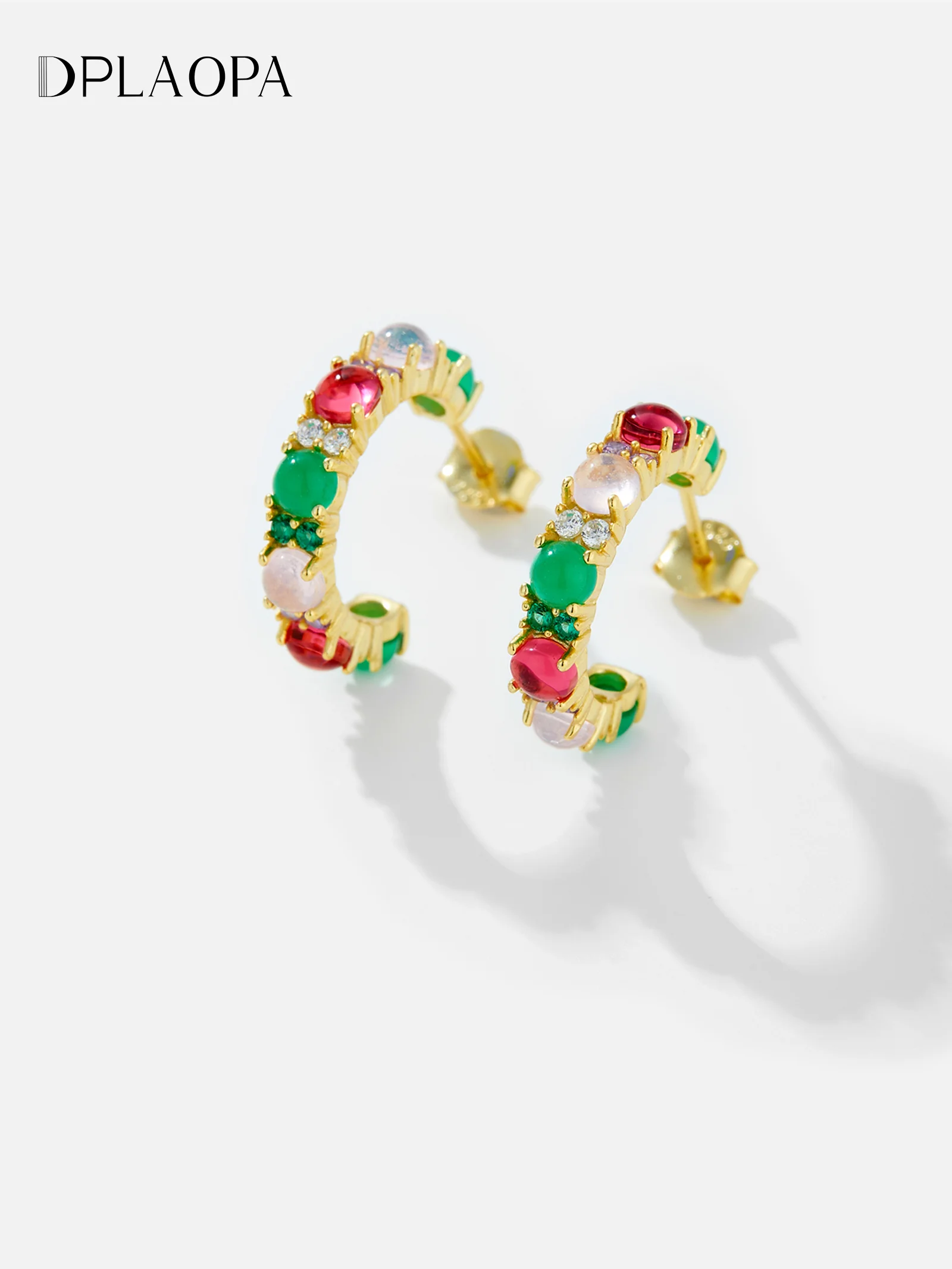dplaopa-donna-100-925-nuovo-argento-sterling-arcobaleno-zircone-rotondo-cubic-zirconia-oro-huggie-orecchini-a-cerchio-regali-per-le-donne