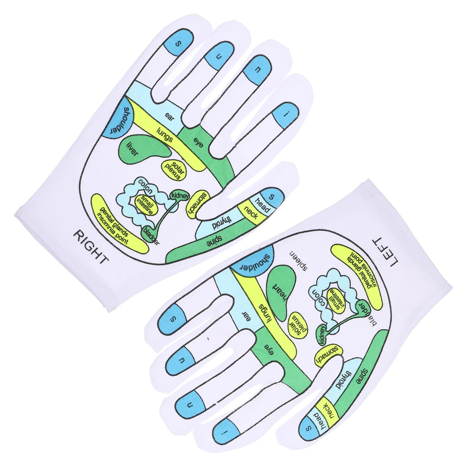 

Five Finger Gloves Breathable Comfortable Hand Massager Professional Reflexology Acupressure Household Gloves Warm Weather Fit