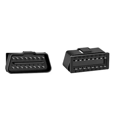 16 Pin Car Electric Cable Connector Automobile 12V OBD Diagnostics Interface Socket