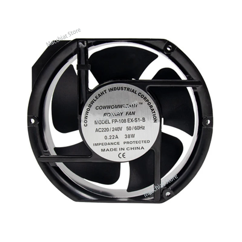 17251/17250 17CM Ball Bearing/Oil Bearing Plug-in Cabinet AC Fan Cooling  110/220/380V FP-108EX-S1-S/B