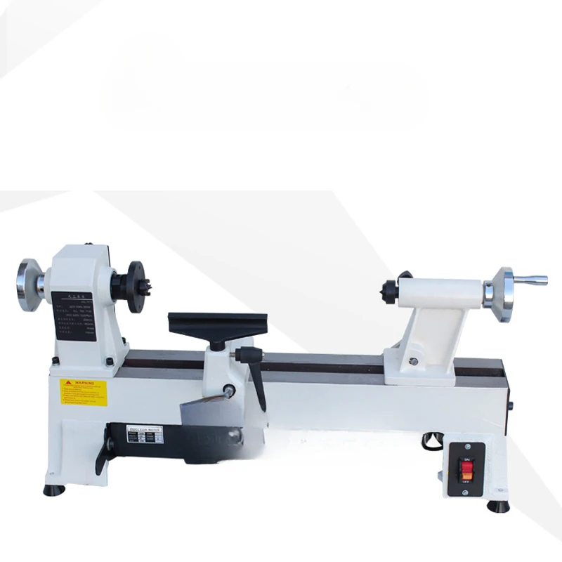 Mini Woodworking Lathe Household Metal Woodworking Lathe For DIY Wood Bead Round Bead Lathe Speed Regulating Machine GH-NQCC-01W