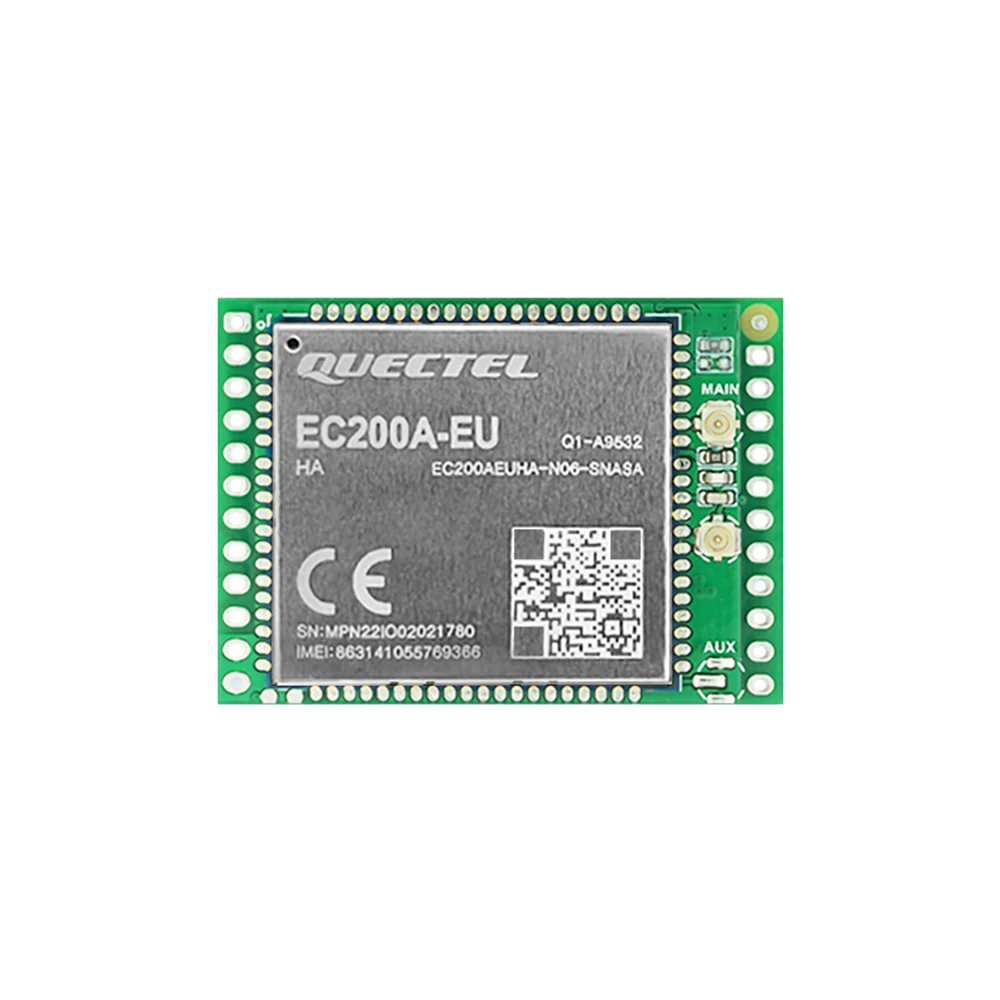 Original EC200A series LTE CAT4 Module EC200AEUHA Dual-row needle development board With antenna