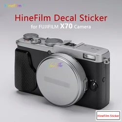 Fuji X70 skin Premium Decal Skin for Fujifilm X70 Camera Sticker Camera Protective Skin Protector Anti-scratch Cover Film
