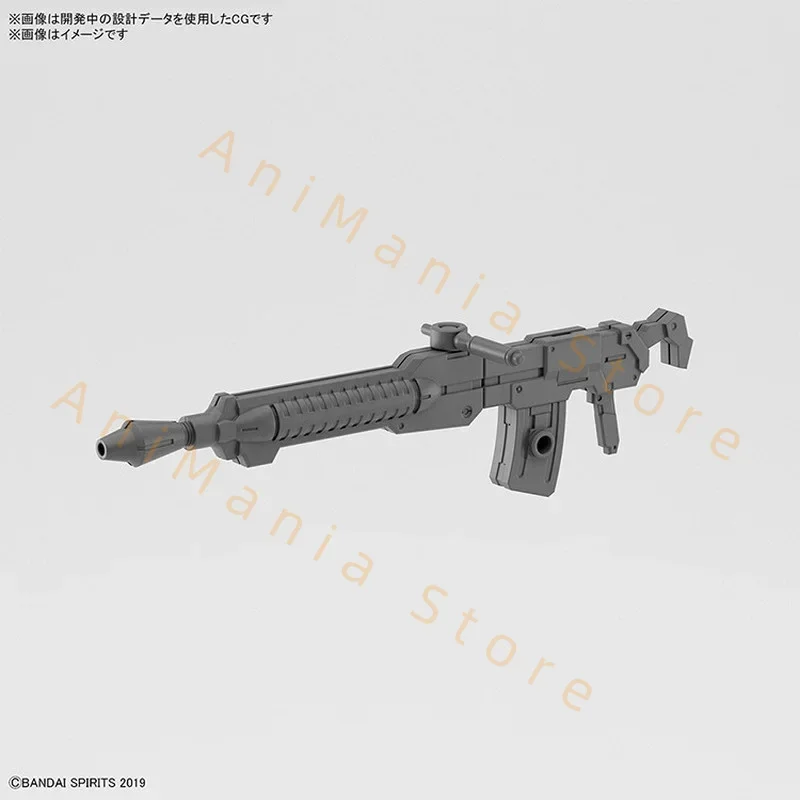 반다이 오리지널 30MM 애니메이션 1/144 맞춤형 무기 개틀링 유닛 액션 피규어 장난감 Collectible Model Ornament 어린이를위한 선물