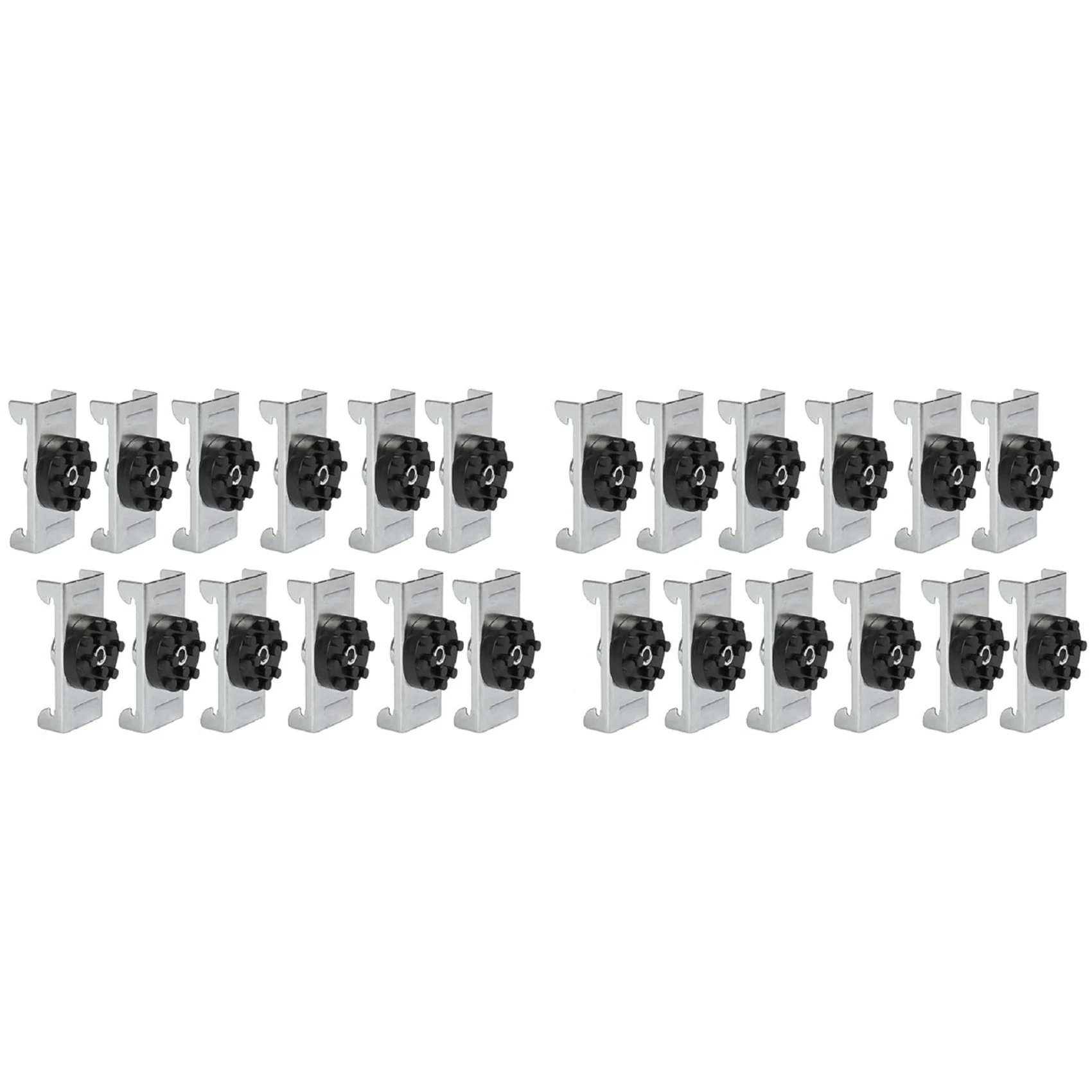 

A70P Sound Isolation Clips 24Pack Sound Proofing Mounting Clips - Reduces Noise From Noisy Neighbours - Drywall Soundproofing