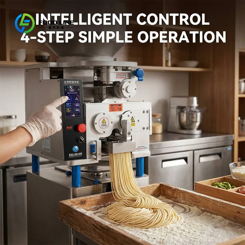Customized Compact Intelligent Commercial Fresh Noodle Making Machine Multi-function Ramen Pasta Make
