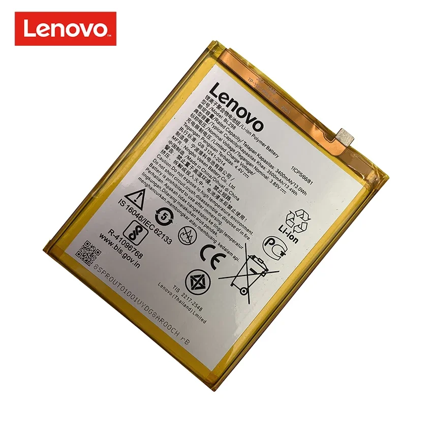 100% Original 3500mAh BL298 Battery For Lenovo S5Pro S5 Pro GT L58041 L58091 BL 298 Replacement Phone Batteries Bateria