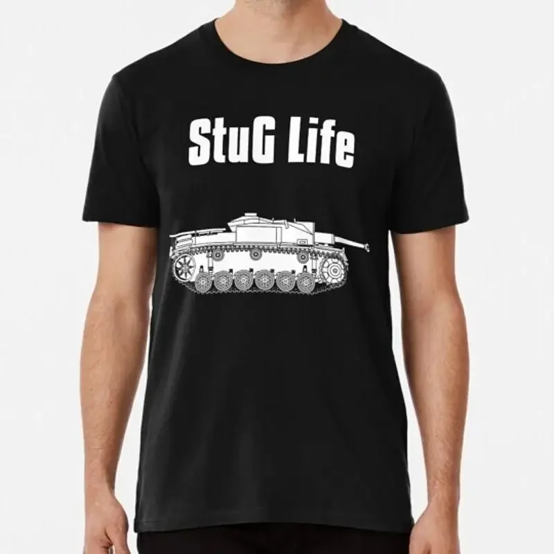 StuG Life Military History Visualized Vertical Version T Shirt