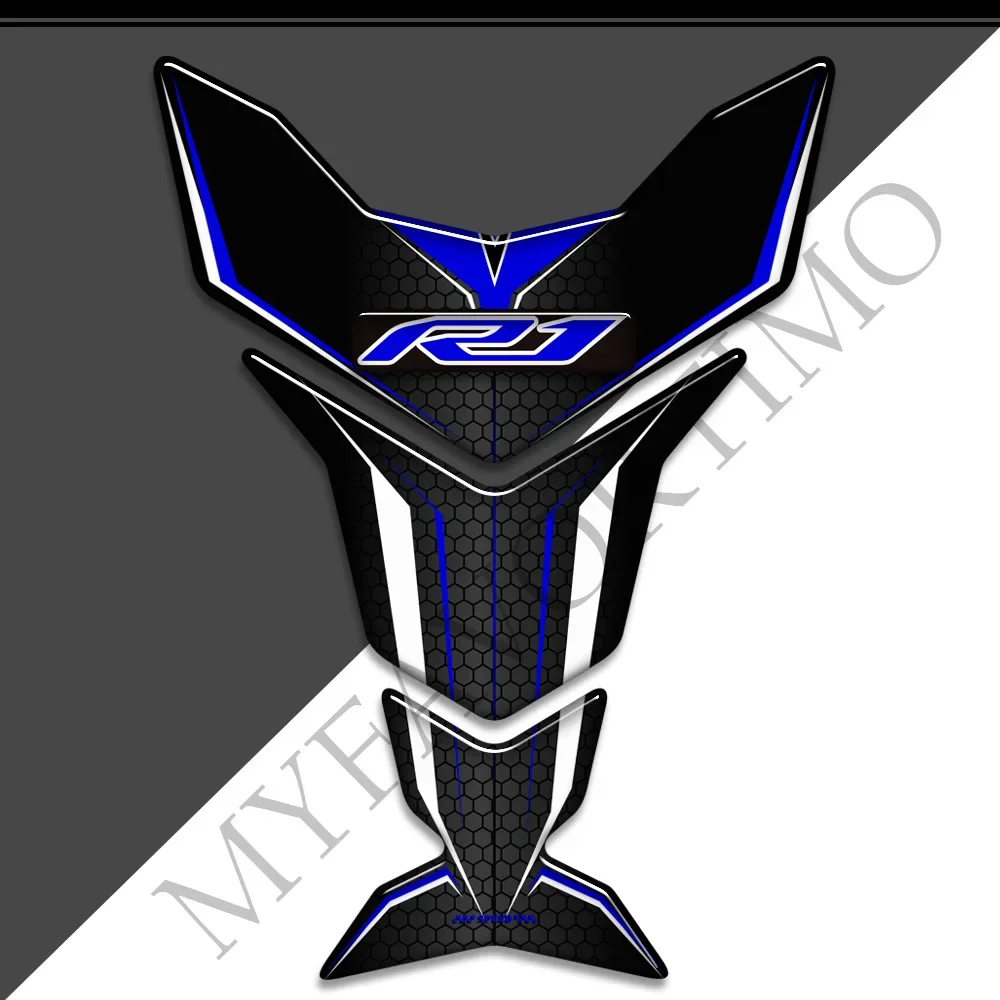 Tank Pad For YAMAHA YZF-R1 YZFR1 YZF R1 R 1000 Stickers Decal Protector Motorcycle Protection Emblem