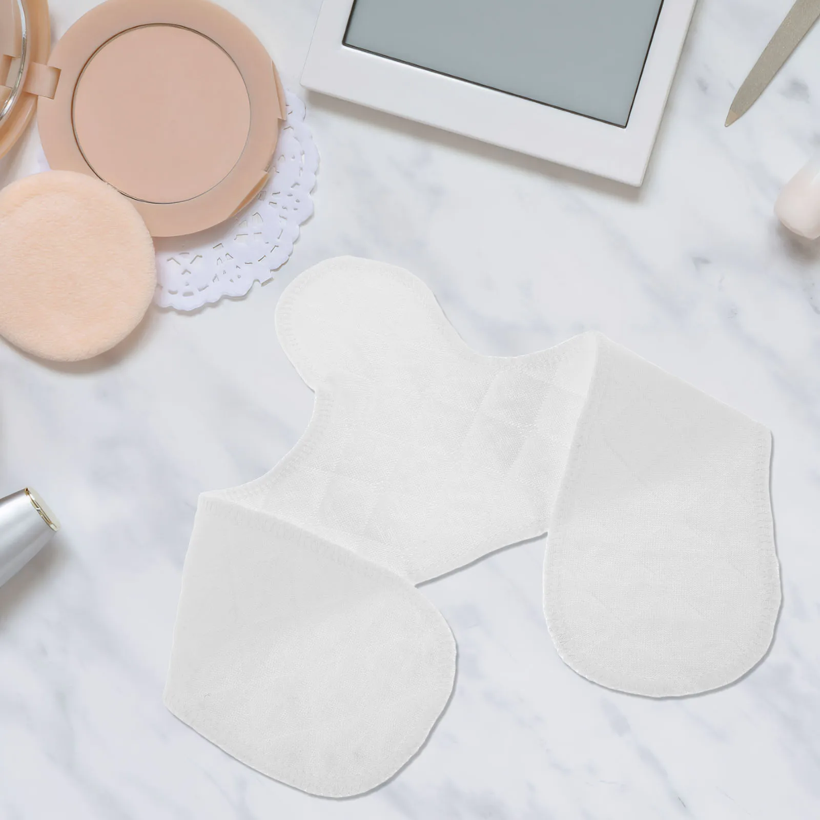 

2Pcs Washable Bra Liners Reusable Cotton Sweat Pads for Women Anti-Sweat Protection Daily Outdoor Activities