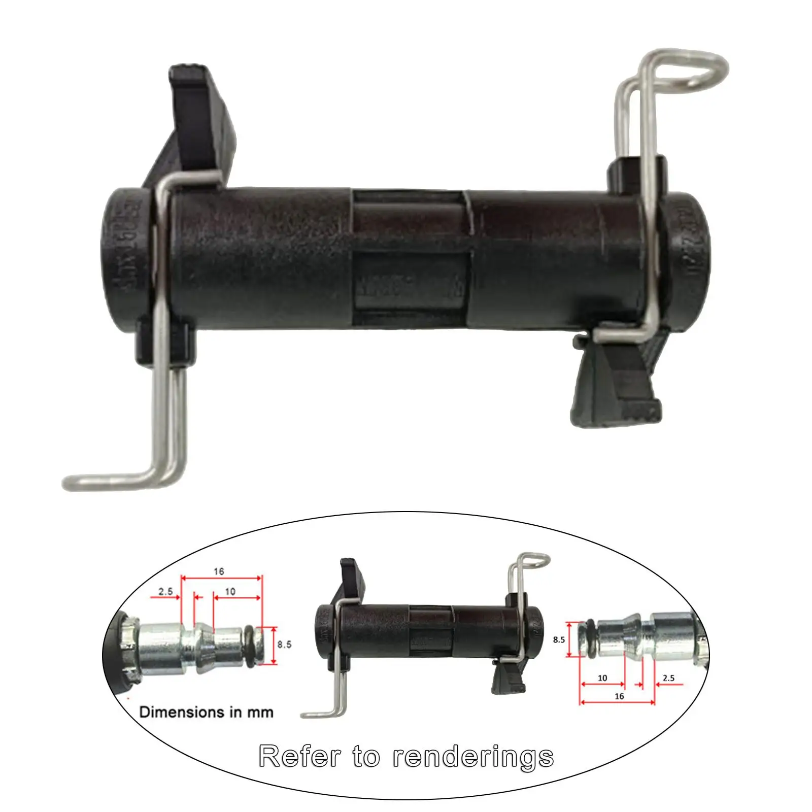 Extension Hose Connector, Tube Adapter, Pressure Washer Cleaner Accessory, , for