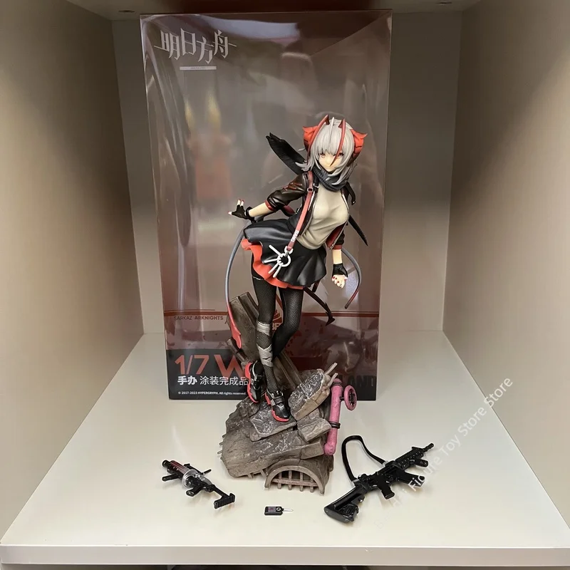 

Arknights аниме-фигурка W Sarkaz Mercenary, фигурки вооруженной красивой девушки, статуя, модель, коллекция, украшение для рабочего стола, игрушки, подарок