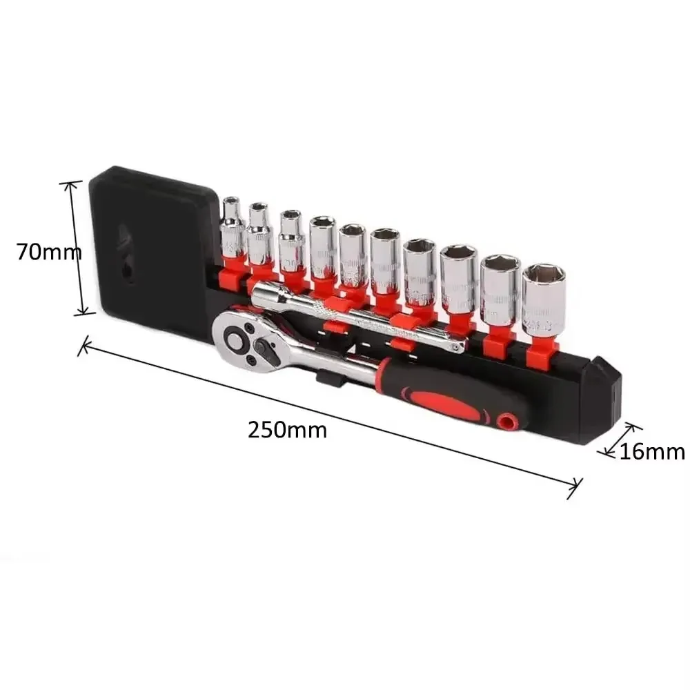 12 Pcs Set Wrench Socket Set Motorcycle Bicycle Repairing Tool Hardware Car Boat Auto Repair Tools Bike Multitool Bike Tool Kit