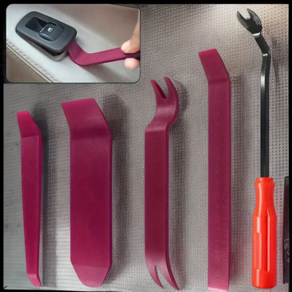 

​ ​ 5 шт. плоскогубцы для ремонта фар автомобиля-металлический дверной зажим, инструмент для удаления украшения панели ​ ​