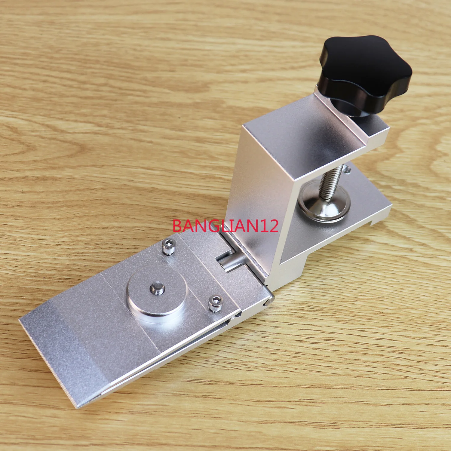 Fixed angle professional knife sharpening tool, turning horizontally, quickly clamping the knife sharpener