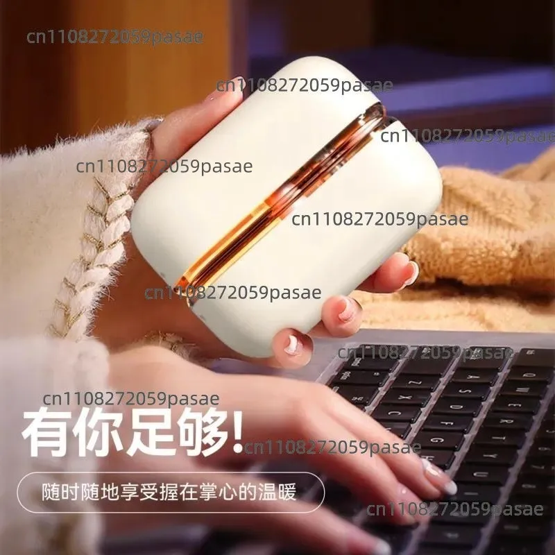 New Magnetic Hand Warmer 2 in 1 USB Rechargeable Explosion Proof Mini Pocket Heater Portable Heating Pad
