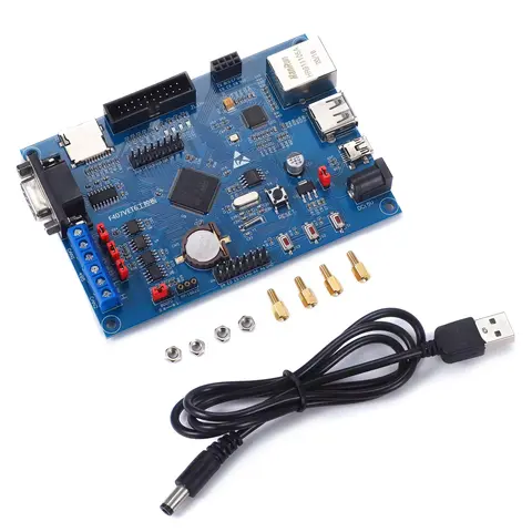 1Set Scheda di Sviluppo di Controllo Industriale STM32F407VET6 Apprendimento 485 Dual CAN Ethernet Internet delle Cose STM32 Originale