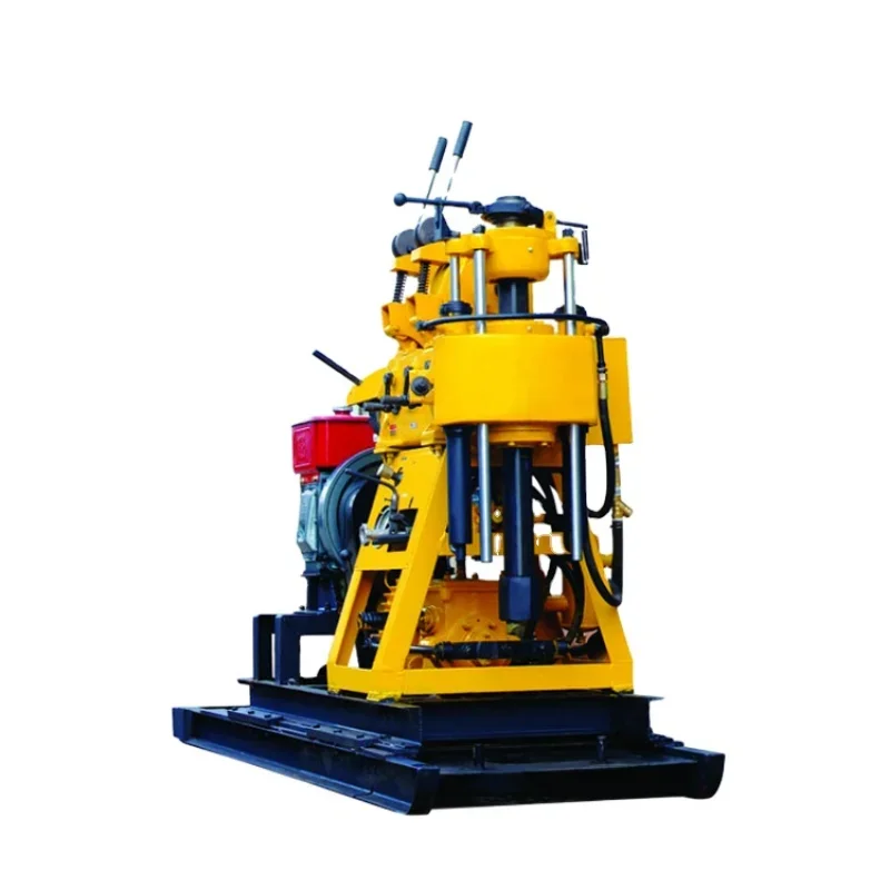 180m Deep Exploration Geotechnical Drill Rigs Core Sample Drilling Rig Borehole Concrete Coreost Borehole Drilling Rig for Sale