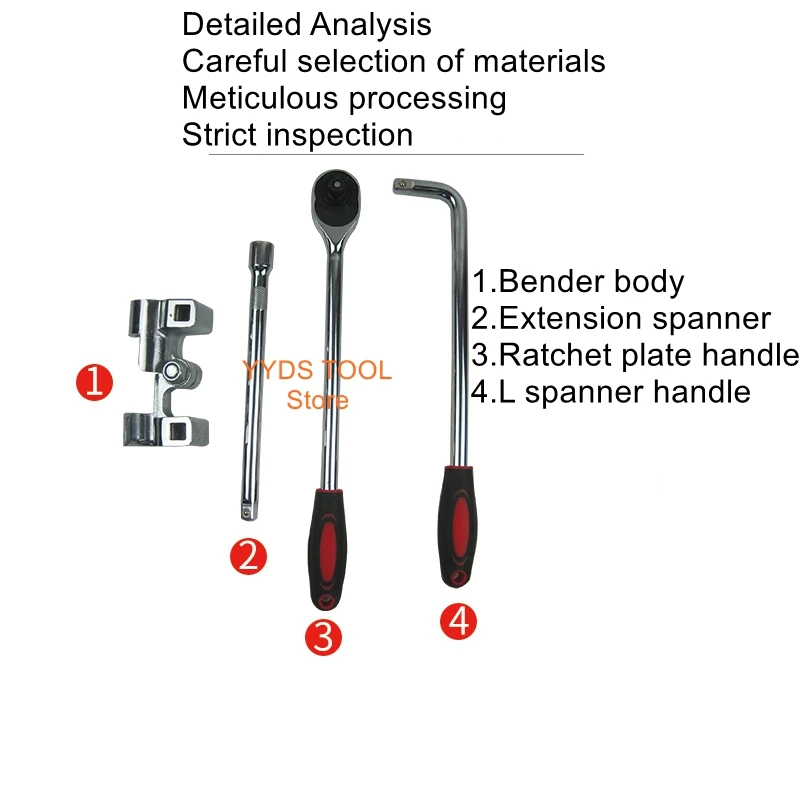 CCD cable bender 10KV cable 35-240 square wire bender manual cable bending tool