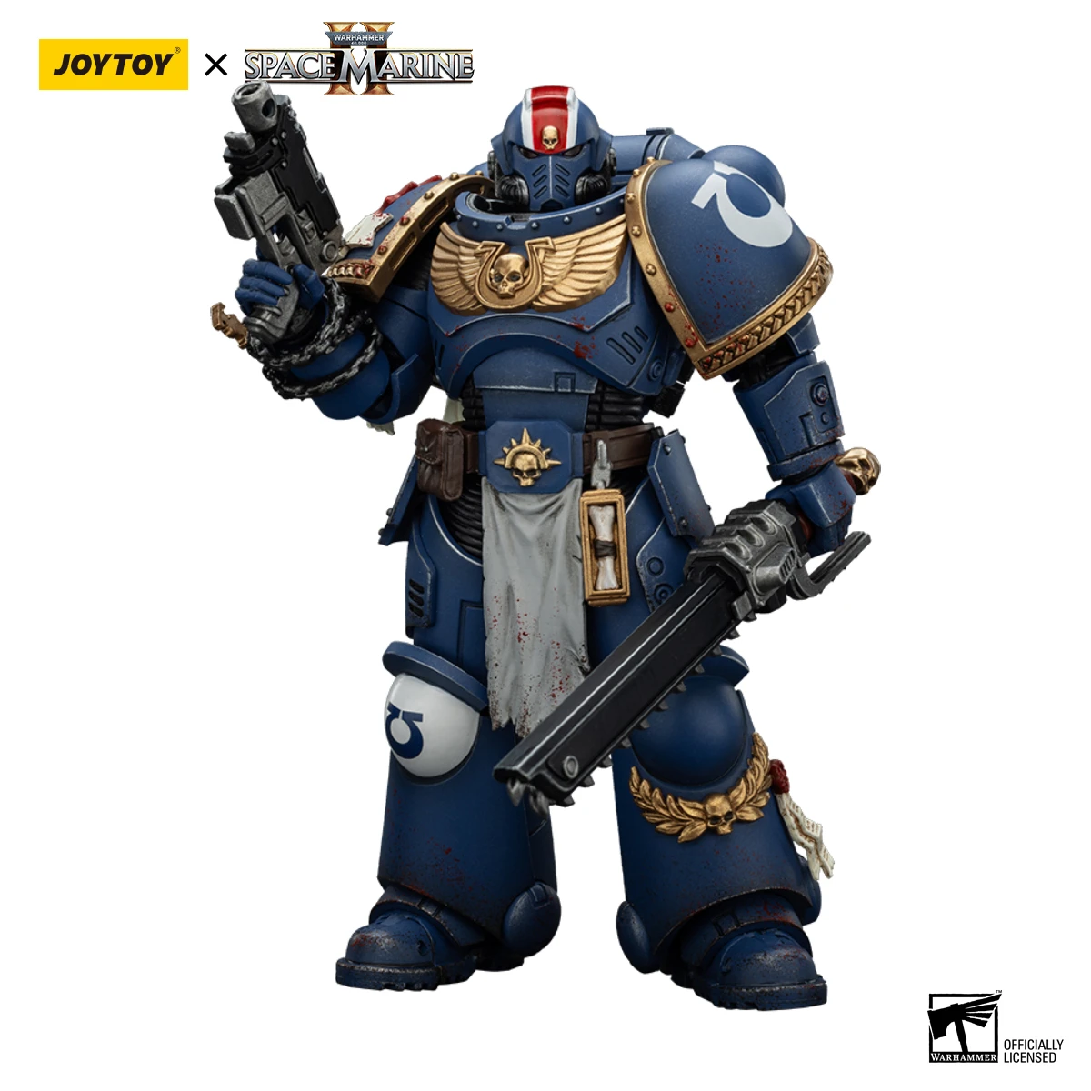 

[IN STOCK] JOYTOY Warhammer 40k 1/18 Action Figure Ultramarines Lieutenant Titus-Collectors Edition Anime Military Model Toys