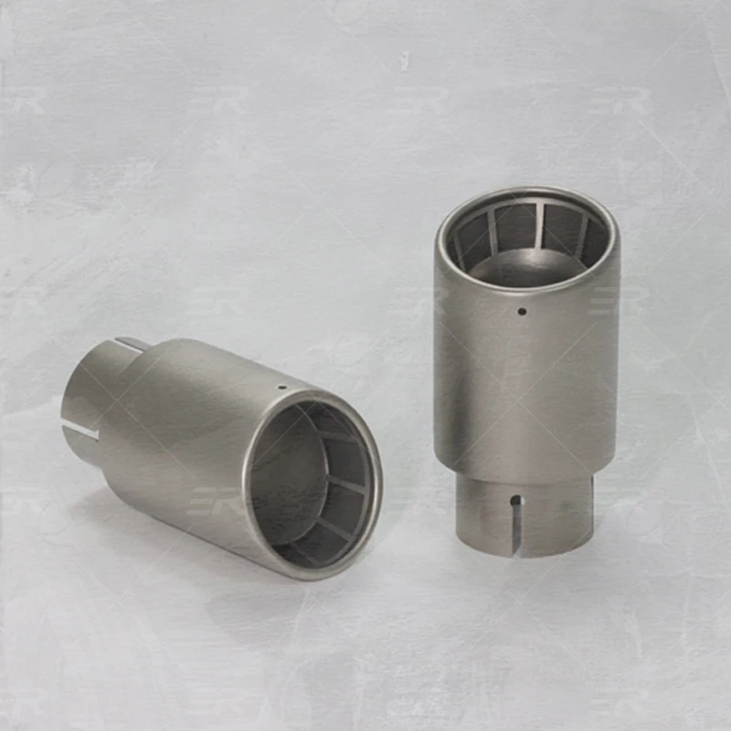 1PCS Universal Stainless Steel Exhaust Tips Modify For Car Decoration Cars Accessories Upgrade Muffler Pipe Tail Tip Nozzles - Image 6