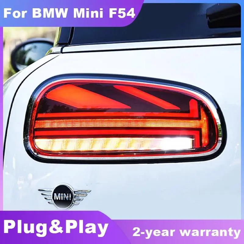 Car Styling LED Rear Tail Lights Taillights for BMW MINI F54 Clubman 2015-2022 Sequential Amber Turn Signal Brake Reverse Lights