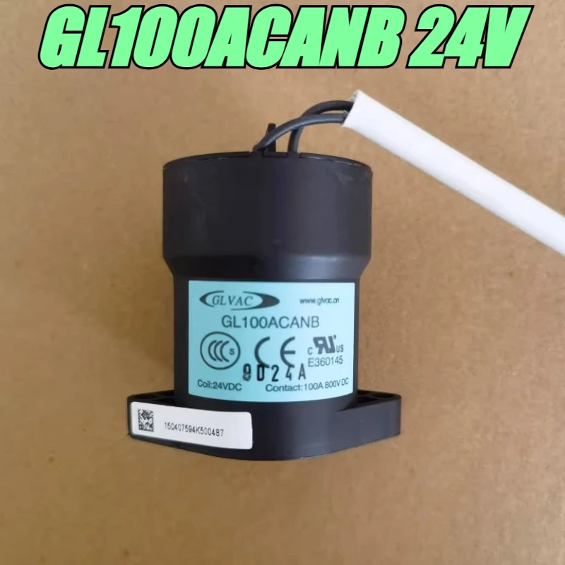

(Совершенно новое) 1 шт./лот 100% оригинальное реле: GL100ACANB 24 В 800 В 100 А Высоковольтное реле контактора постоянного тока