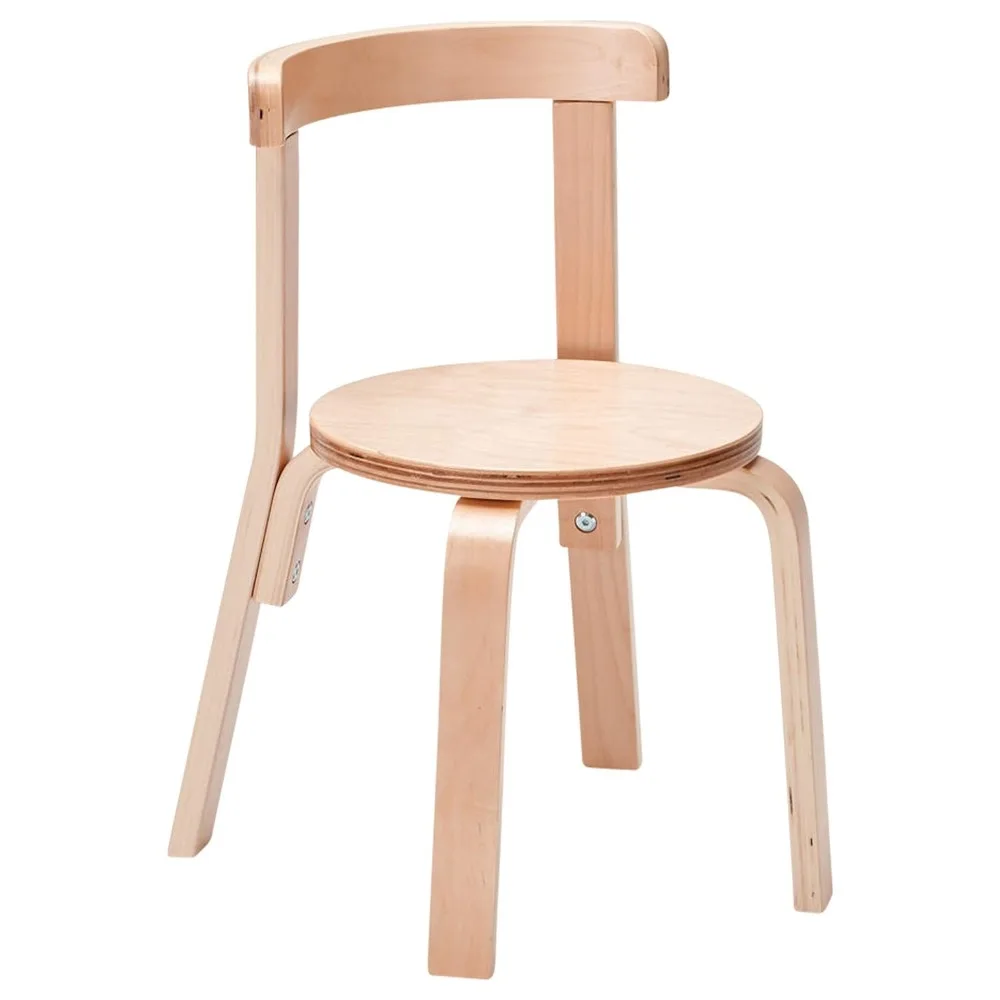 Juego de mesa y silla Natural para niños, muebles para niños, 5 piezas, gratis