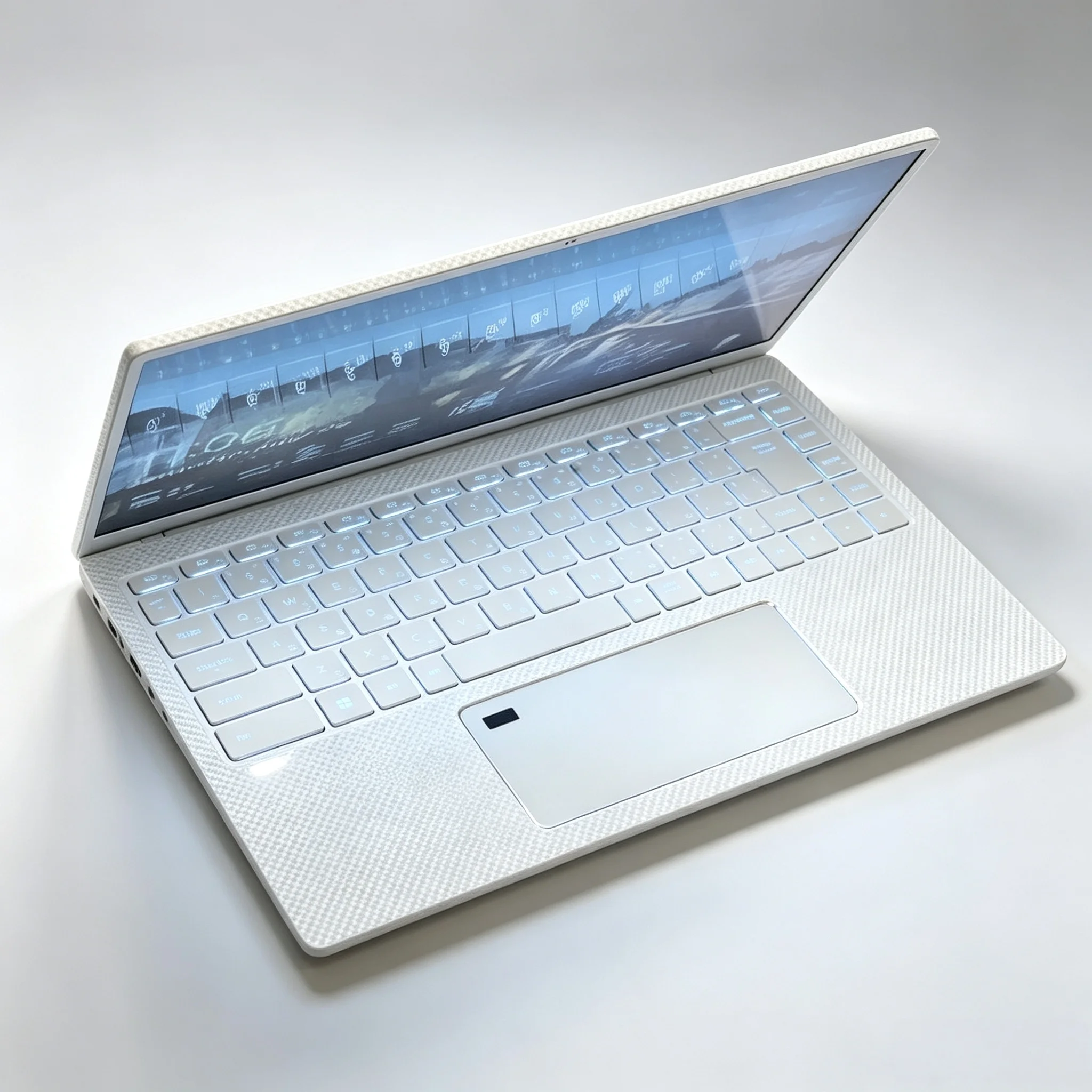 Color Carbon Laptop Skin Sticker Anti‑Scratch Protector for MSI Prestige 13 AI+ Evo A2VMG（MS‑13Q3）