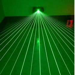 532nm 50mw Fan-Shaped Green Laser Module with Heat Sink, Green Light, Evening Laser Light