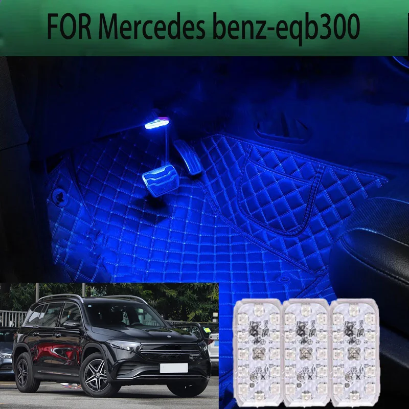 

FOR Mercedes benz-eqb300 LED Car Interior Ambient Foot Light Atmosphere Decorative Lamps Party decoration lights Neon strips