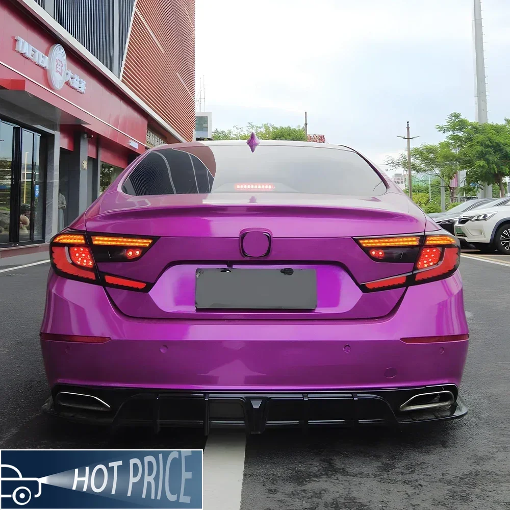 For Honda Accord 2018-2021 Auto Rear Lamps Upgrade High Quality Dragon scale Taillight Accessories LED Car Taillights Assembly