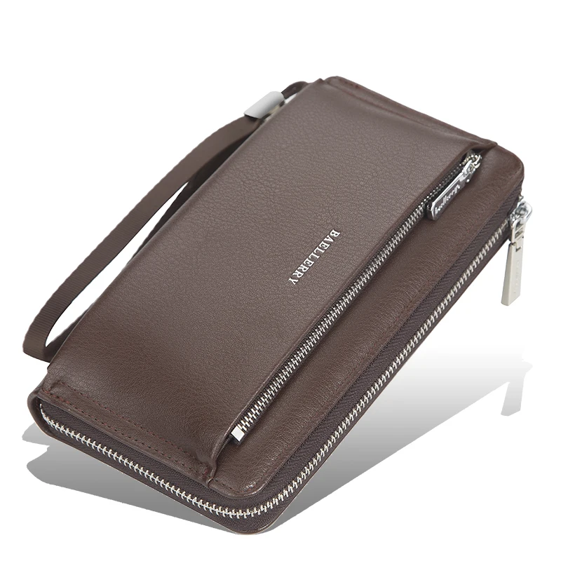 Baellerry Neue Herren-Geldbörse, tragbare Handgelenktasche, große Aufbewahrungstasche, das perfekte Geschenk für Geschäftsleute. – Detail 8