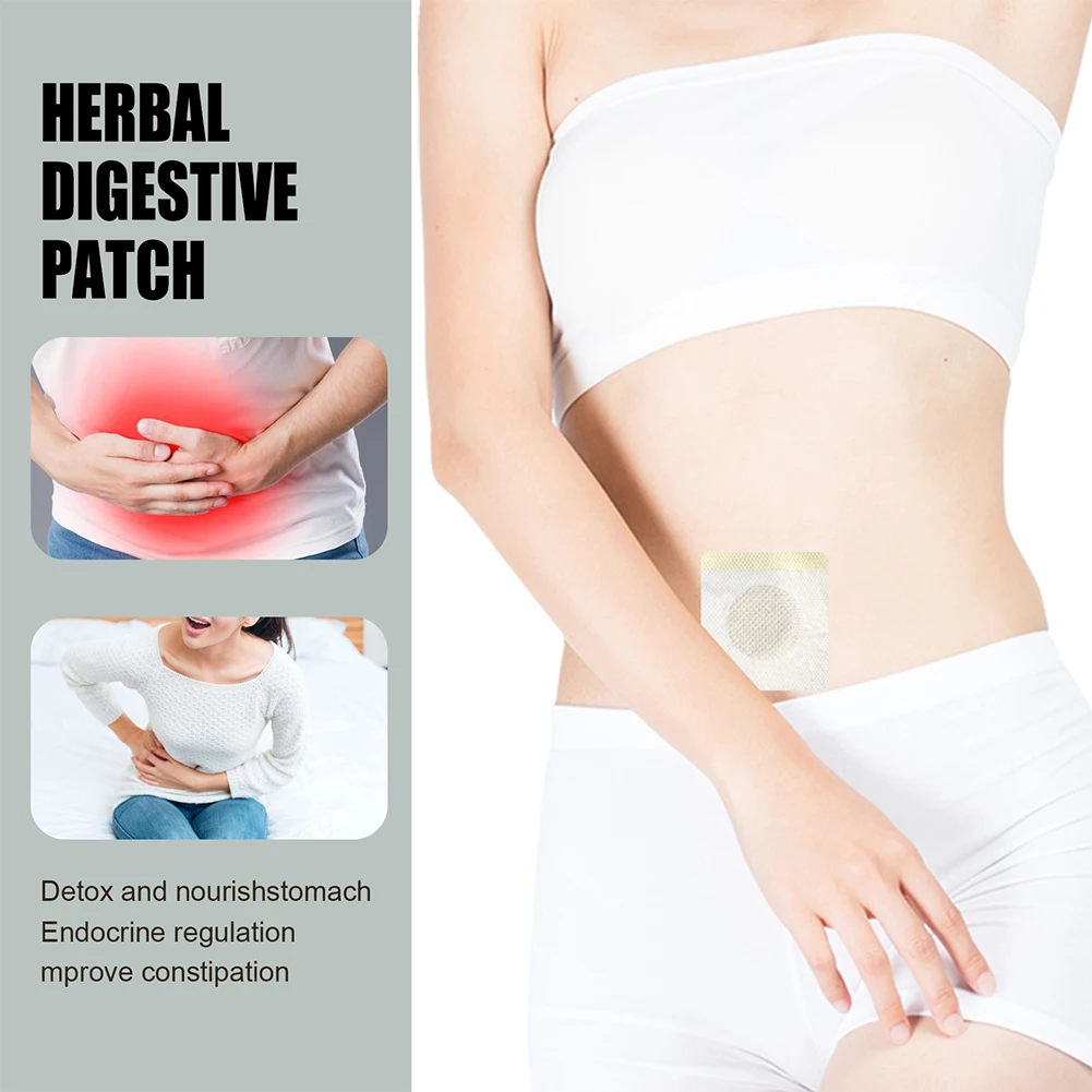 Stomachache Gastric Digestive Plaster Indigestion Diarrhea Colitis Herbal Patch