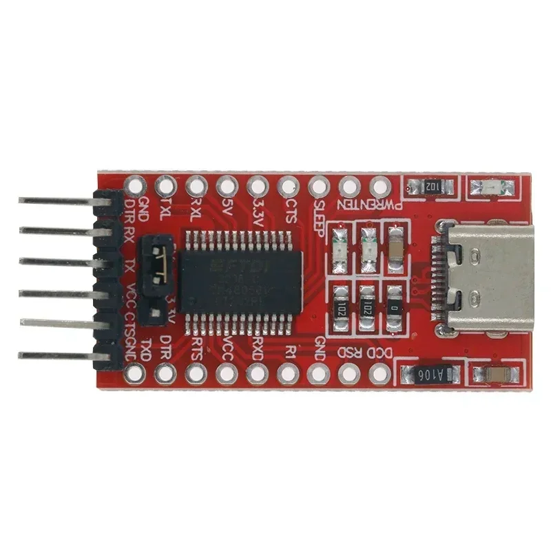FT232RL FTDI USB 3.3V 5.5V to TTL Serial Adapter Module for Arduino FT232 Pro Mini USB TO TTL 232 view 3