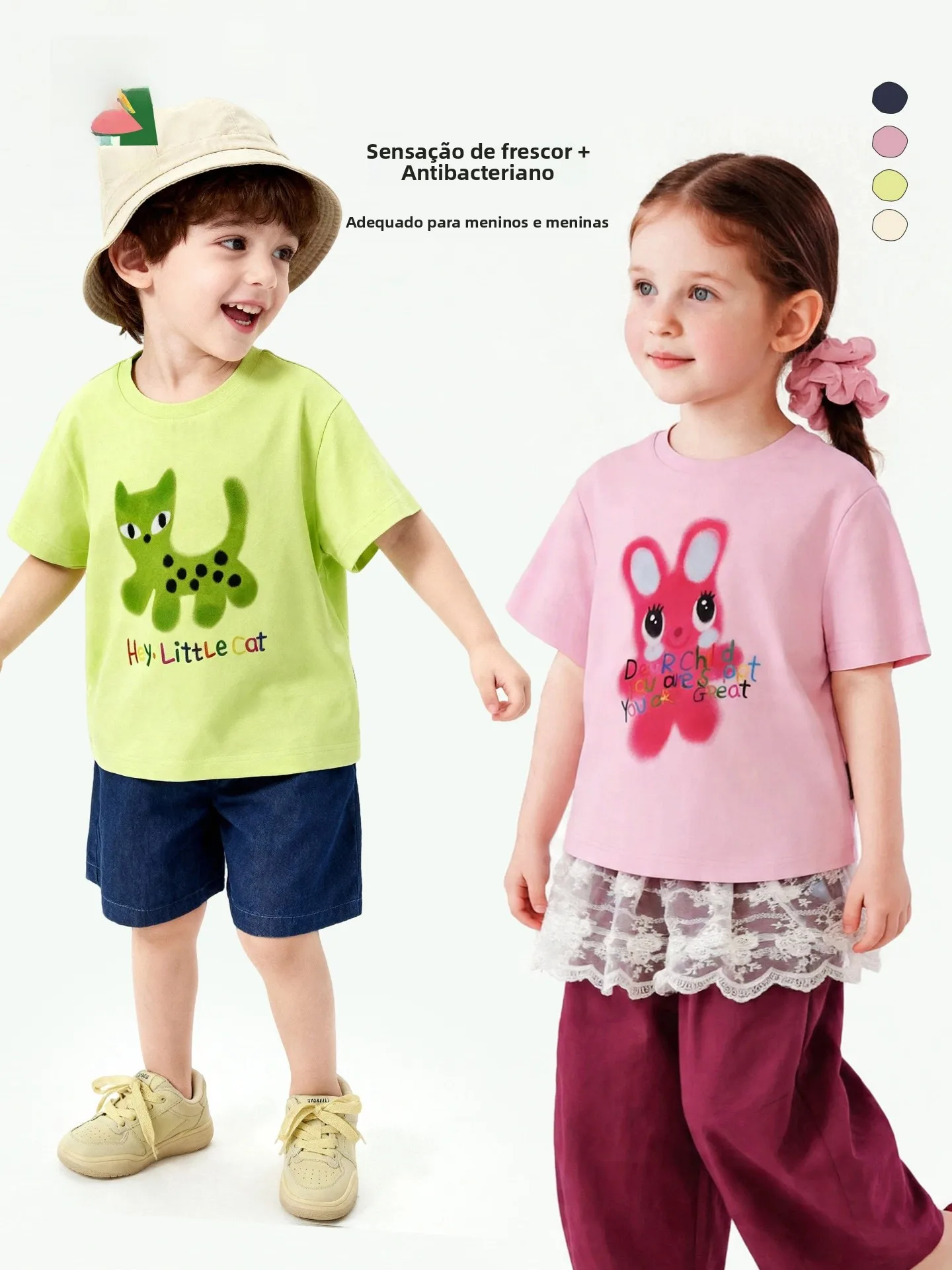 girls'-summer-cartoon-t-shirt-breathable-lightweight-short-sleeve-baby-clothes-sweet-style-loose-fit-cotton-blend-top