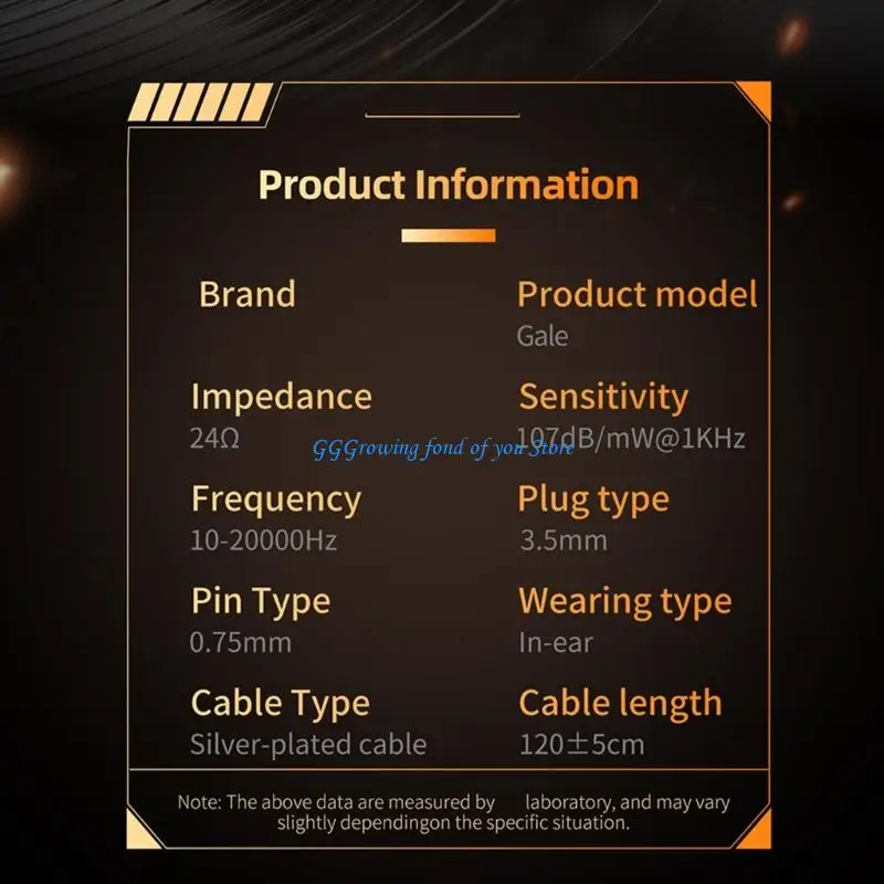 H9EB Competitive Gaming Headphone Claritys Audios Silicone Ear Tip Reinforced Bass