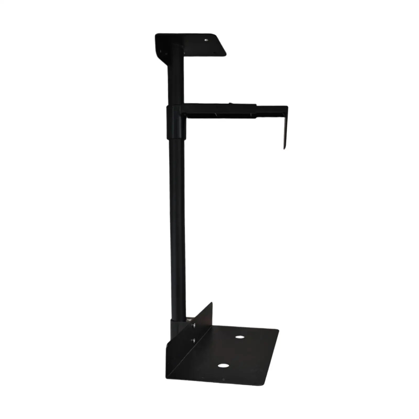 Computer CASE Stand Hanger Under Desk PC Mount Adjustable 360 Rotation Steel Holder for Tower Case Gaming Setup Organizer