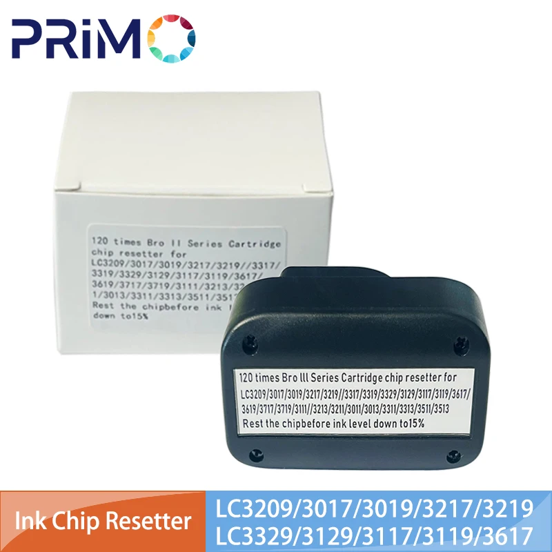 120 Times Ink Cartridge Chip Resetter for Brother LC3029 3017 3019 3217 3219 3317 3319 3329 3129 3117 3119 3617 3619 3717 3719