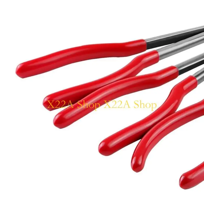 Unique Straight Mouth 45 90 Degree Bend Needle Nose Pliers Plug Puller Mechanics Tool