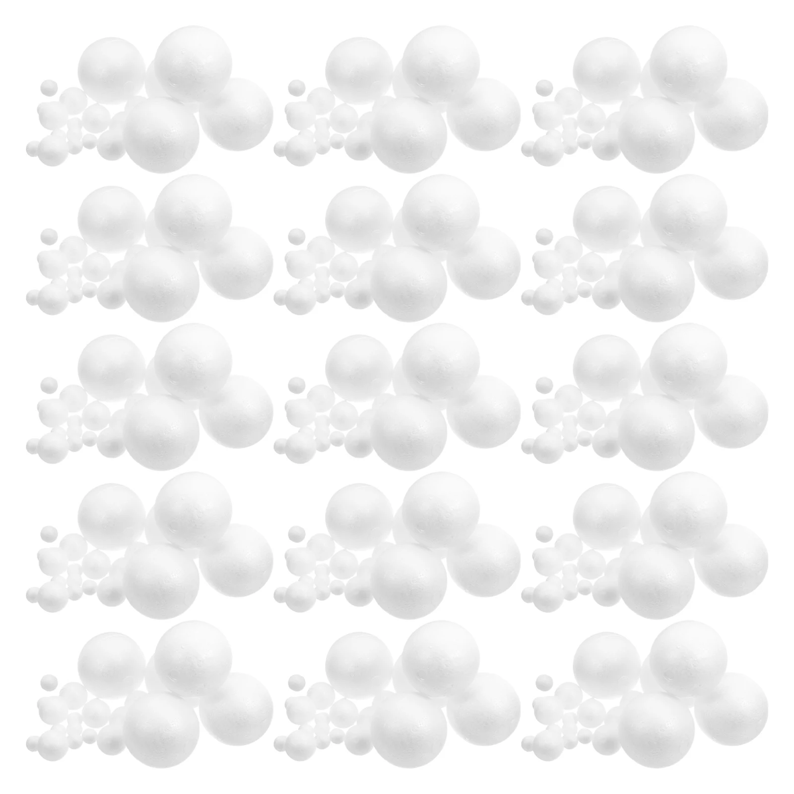 

Craft Foam Ball Home Decor Christmas Decorations White Educational Projects Child