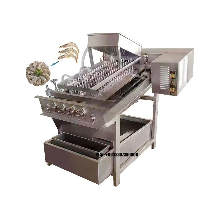 معدات تقشير قصف الروبيان المجفف آلة تقشير قشر الجمبري آلة إزالة قشرة الروبيان #1