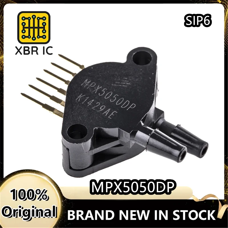 

(1/10 items) MPX5050DP MPX5050 SIP-6 50kPa Differential Pressure Sensor Transmitter Brand New Genuine Product Fast Shipping