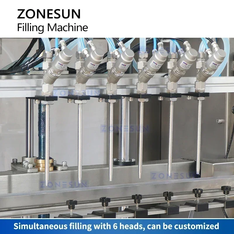 ZONESUN Riempitrice automatica a prova di esplosione Riempitrice per bottiglie chimiche Riempitrice per liquidi Attrezzatura industriale ZS-YTEX1